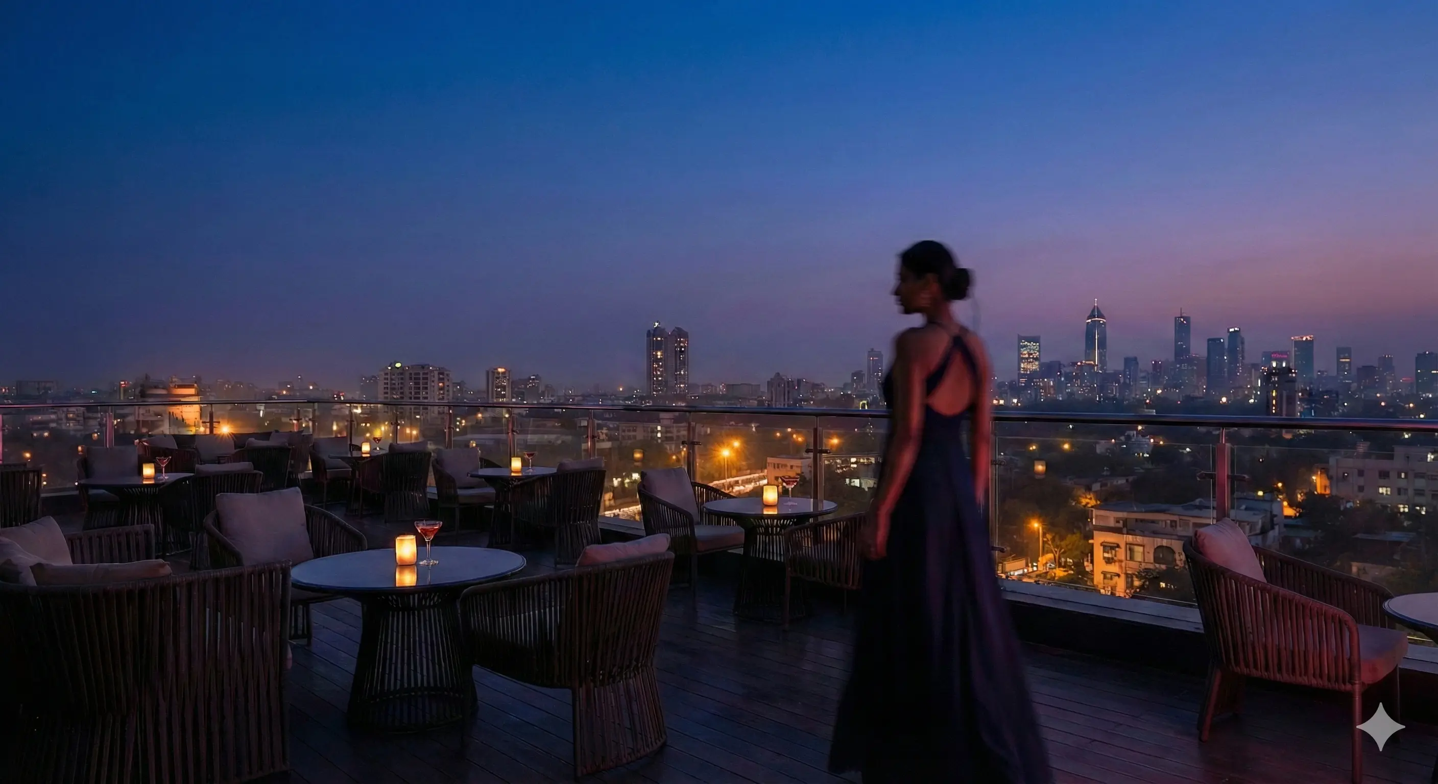 Premium independent call girl and escort services in Indore luxury night view